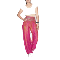 Harembroek XL Veer roze